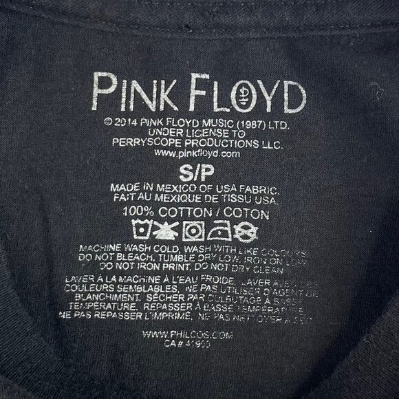 Pink Floyd In The Flesh 1977 Concert Replica Band Tee Tshirt Black Size Small - Picture 7 of 7